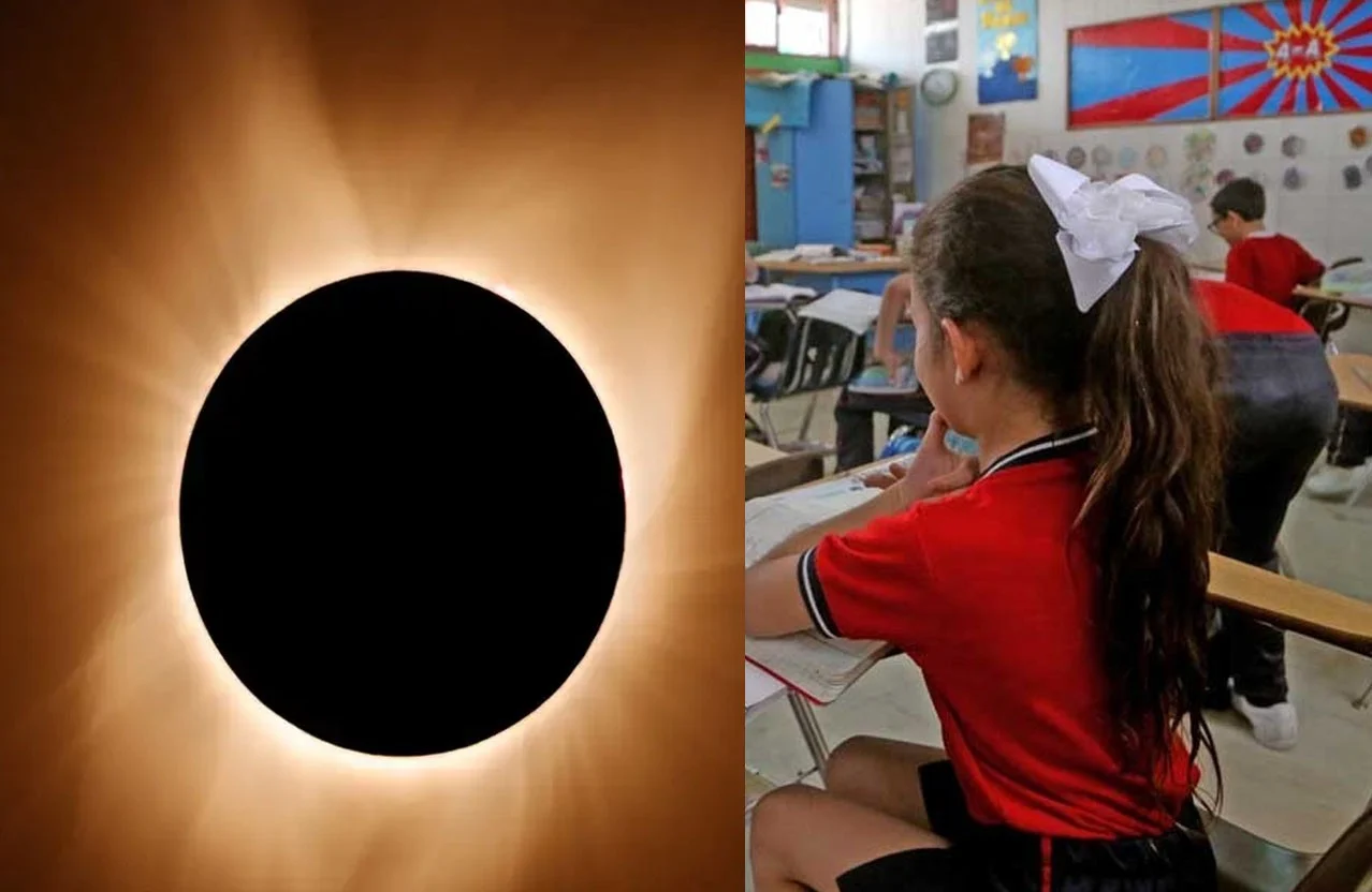 Suspenderán clases el lunes por eclipse