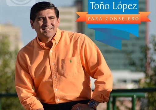 Toño López se va echando pestes del PAN