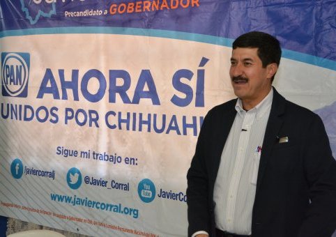 Hoy se registra Javier Corral ante el Instituto Electoral