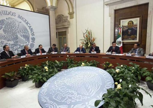 Se reúne Osorio Chong con gobernadores que terminarán cargos