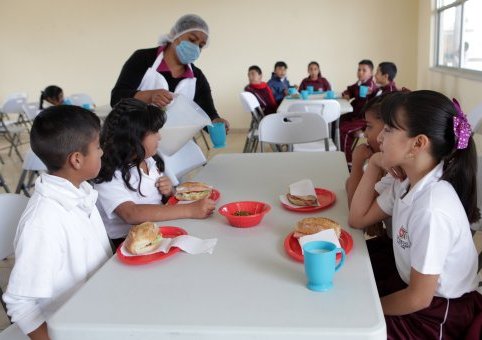 Alimenta Diconsa a niños en escuelas de tiempo completo