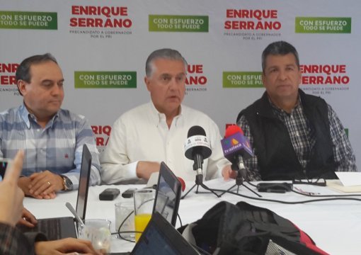 Mañana oficializa Enrique Serrano candidatura a Gobernador 