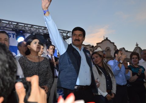 Javier Corral protesta como candidato a Gobernador por el PAN