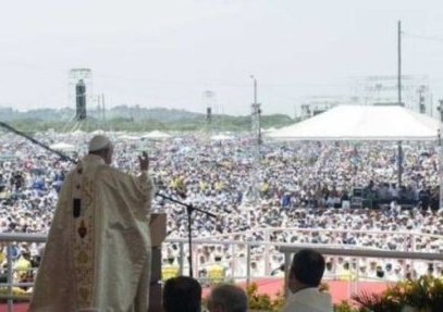 250 mil esperan en misa de Papa en Juárez, construirán atrio