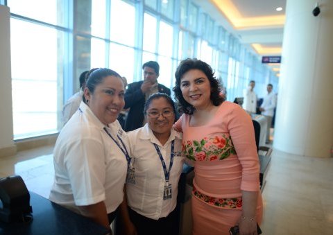 Promueve Ivonne Ortega candidatos del PRI en Quintana Roo