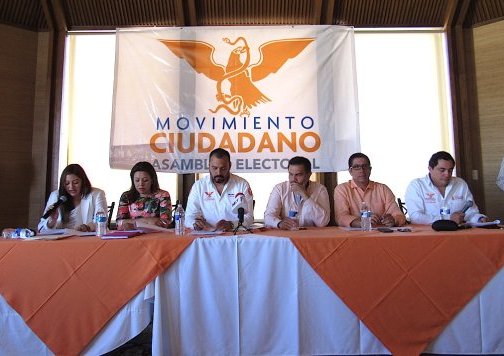 Movimiento Ciudadano completa su lista de candidatos