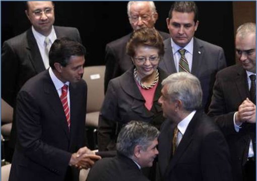 Peña Nieto y López Obrador, coludidos para defender corruptos?