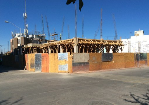 Avanza la construccion de la plaza del mariachi en Chihuahua