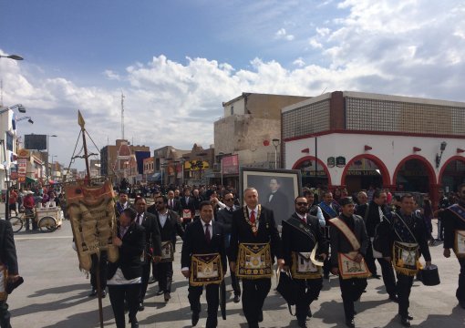 Celebran masones CXXXIV Gran Tenida Semestral en Juárez