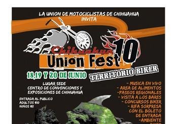 Unión Fest 10 este 18,19 y 20 de Junio