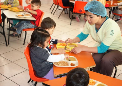 Promueve IMSS alimentación sana y suficiente a niños en guarderías