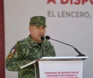 Nombran a Rubén Zamudio como nuevo comandante de la 5° Zona militar